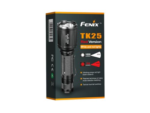 Latarka diodowa Fenix TK25 Red na Arena.pl