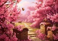 Plakat 70x50cm Życie w Ulach