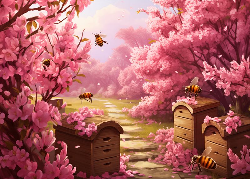 Plakat 70x50cm Życie w Ulach zdjęcie 1