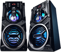 GŁOŚNIK PRZENOŚNY 850W KOLUMNA BLUETOOTH KARAOKE RADIO FM MOBILNY BOOMBOX
