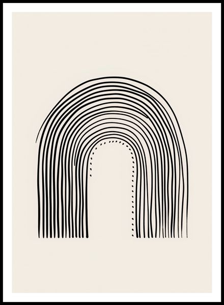 Plakat 67,5x95cm Symetria Łuku zdjęcie 3