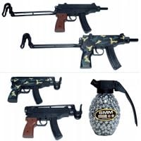 SCORPION SKORPION Pistolety Broń Pistolet Karabin + Kulki 800