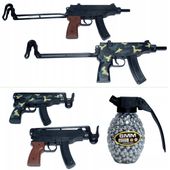 SCORPION SKORPION Pistolety Broń Pistolet Karabin + Kulki 800