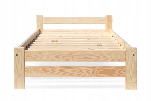 ŁÓŻKO SOSNOWE ADAL 90x200 z mocnym stelażem na Arena.pl