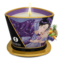 świeca do masażu o zapachu owoców egzotycznych libido massage candle 170