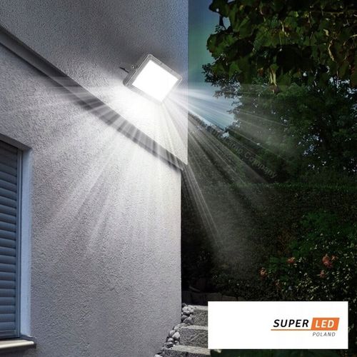 Naświetlacz LED Halogen Lampa Slim LED 50W 5500lm IP65 PREMIUM na Arena.pl