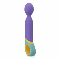 base wand vibrator kolorowy model z 11 trybami wibracji usb
