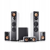 Kino domowe Teufel ULTIMA 40 SURROUND 5.1, zestaw kolumn 5.1, biały