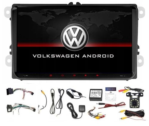 RADIO NAWIGACJA GPS ANDROID VW GOLF V VI 2003-2012 USB WIFI CARPLAY 2/64GB na Arena.pl