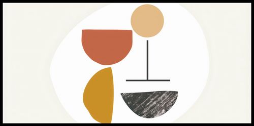 Plakat 91,3x44,5cm Kompozycja Balans na Arena.pl