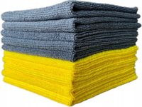 10x ŚCIERKA BEZSZWOWA Z MIKROFIBRY 40x40 CM 320GSM DO SAMOCHODU DETAILINGU