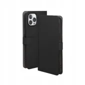 uniq etui book journa iphone 14 pro max6,7 czarny/midnight black