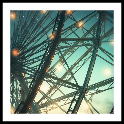 Plakat 40x40cm Światła Molocha na Arena.pl