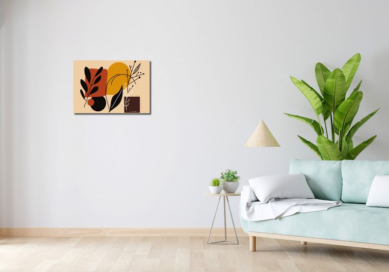 Obraz 60x40cm Ciepłe Kontury zdjęcie 2