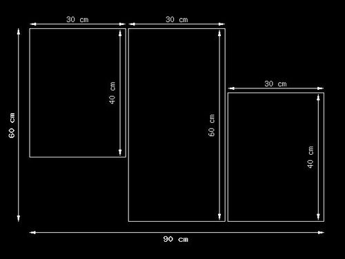 60 90cm obraz 3 elem Wiatraki Hiszpanii ścienny druk płótno na Arena.pl