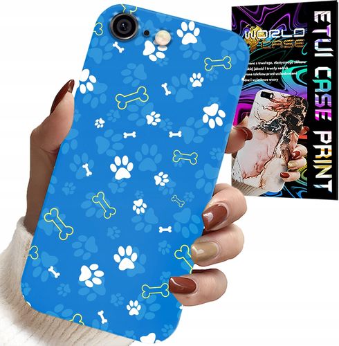 ETUI DO IPHONE ( 6 PLUS ) - ŁAPKI KOŚCI PIES PATROL WZORY DLA DZIECI na Arena.pl