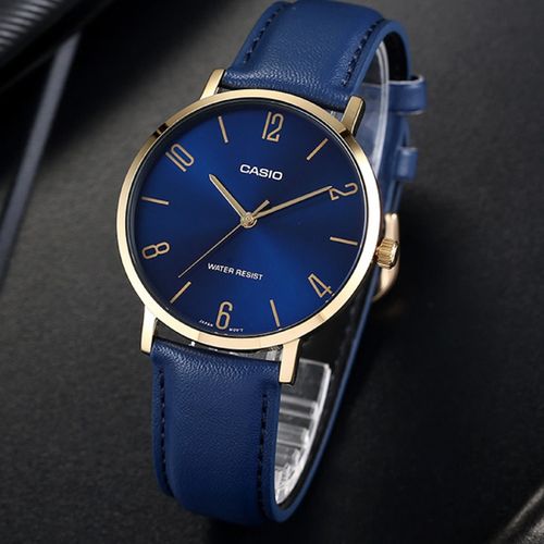 ZEGAREK MĘSKI CASIO MTP-VT01GL-2B2 + BOX na Arena.pl