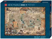 Heye Puzzle 2000 el. Swiat piratow