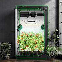 GROWBOX SZKLARNIA NAMIOT DO UPRAWY ROŚLIN VIVOSUN PRO 80X80CMX160 CM OGRÓD
