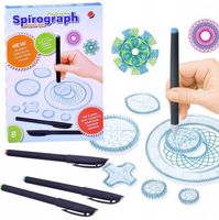 spirograf zesatw do rysowania edukacyjny 28el.