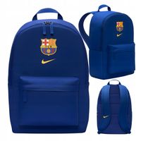 Plecak szkolny jednokomorowy FC Barcelona Nike niebieski