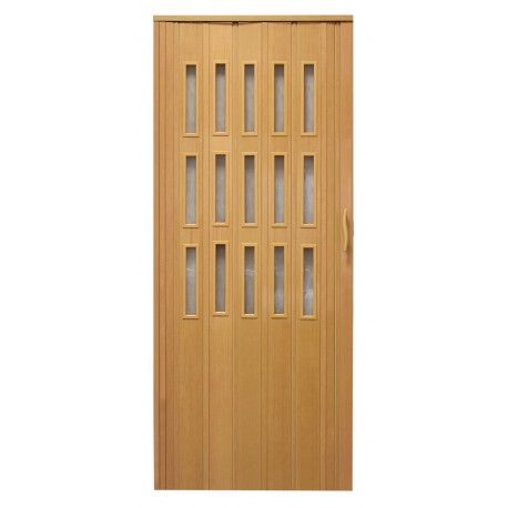drzwi harmonijkowe 008s buk mat - 80 cm na Arena.pl