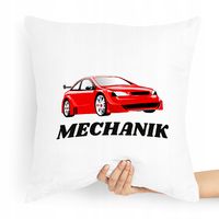 Poduszka Prezent Dla Mechanika Samochodowego Z Nadrukiem Ze Zdjęciem
