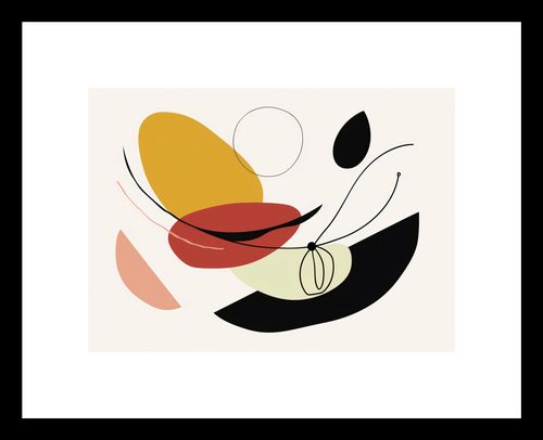 Plakat 18x13cm Geometryczna Krzywizna na Arena.pl