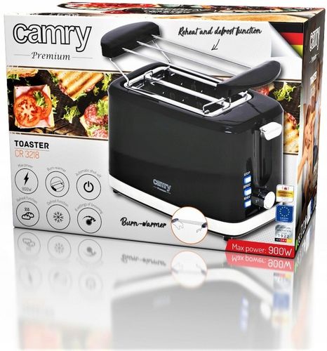 TOSTER OPIEKACZ KANAPEK 6 POZIOMÓW 900W GRZANKI RUSZT DO BUŁEK FUNKCJA STOP na Arena.pl