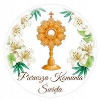 naklejki 12szt. pierwsza komunia święta