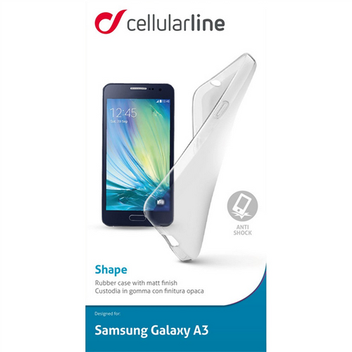 CELLULAR LINE Shape Etui Samsung Galaxy A3 transparentne na Arena.pl