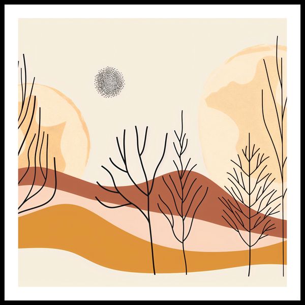 Plakat 90x90cm Wydarta Pustynia zdjęcie 3