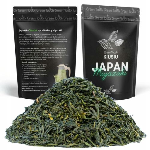 Herbata zielona japońska JAPAN SENCHA MIYAZAKI 50 g GŁADKA I HARMONIJNA na Arena.pl