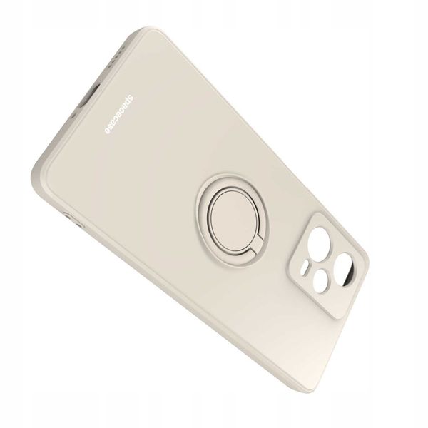 Spacecase Silicone Ring Redmi Note 12 Pro 5G Bone zdjęcie 6