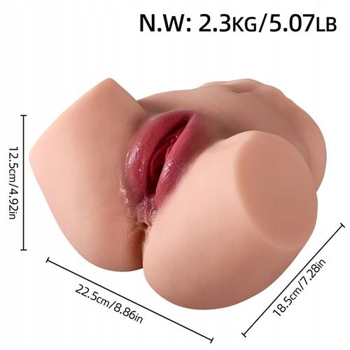 Masturbator Sztuczna Cipa Wagina Anal Pochwa 2.3kg na Arena.pl