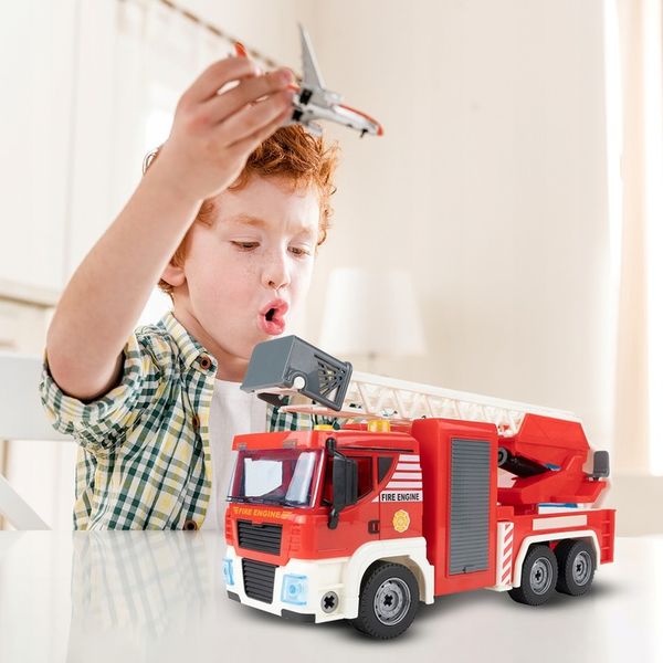 WÓŻ STRAŻACKI AUTO DO MONTAŻU STRAŻ POŻARNA 95 EL ŚWIATŁO DŹWIĘK WALIZKA zdjęcie 14