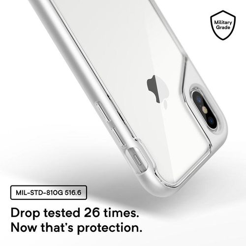 Caseology Skyfall - Etui do iPhone Xs / X (białe) na Arena.pl