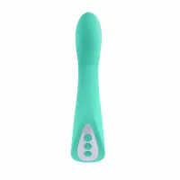 evolved come with me model g-spot, turkusowy, silikonowy, wodoodporny