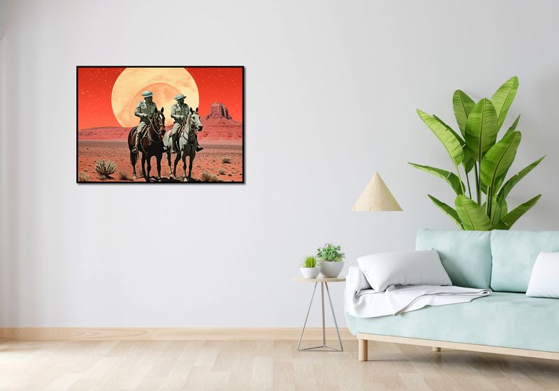 Plakat 100x70cm Patrol Kosmiczny zdjęcie 4