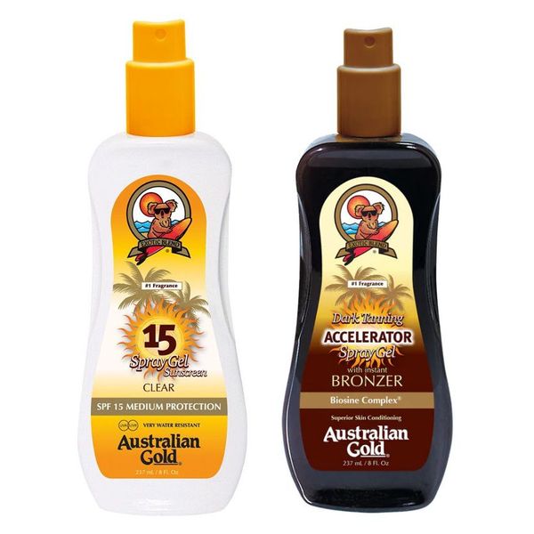 Australian Gold Spray Accelerator + Spray Gel SPF15 zdjęcie 1