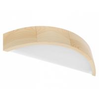 Lampa ścienna Cleo 1307623600202 Temar do salonu loft drewniana