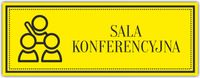 Tabliczka nierdzewana grawer SALA KONFERENCYJNA