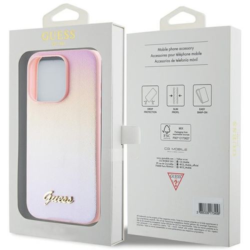 Etui Guess do iPhone 15 Pro, Różowy na Arena.pl