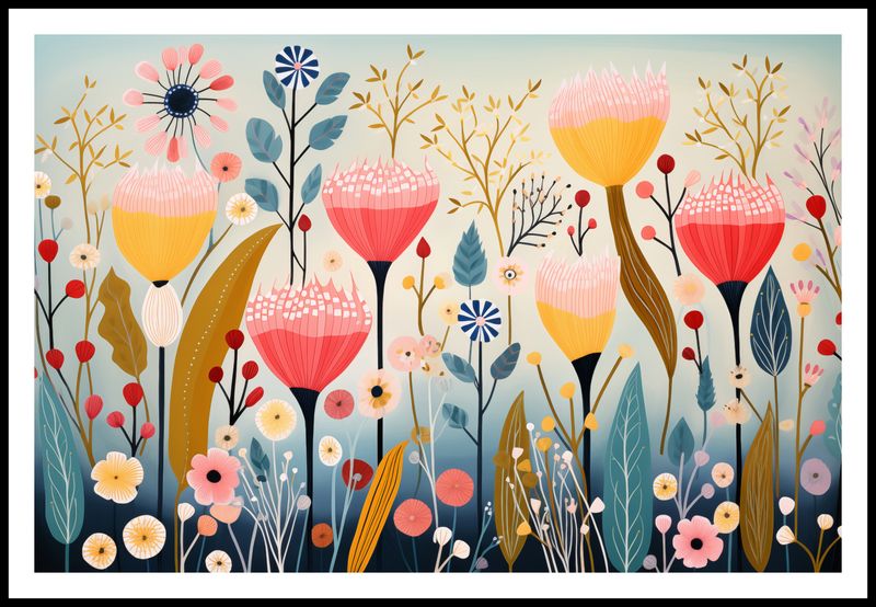 Plakat 91,5x61cm Ogród Marzeń zdjęcie 3