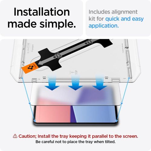 SZKŁO HARTOWANE SPIGEN GLAS.TR ”EZ FIT” IPAD PRO 13” 7 / 2024 CLEAR na Arena.pl