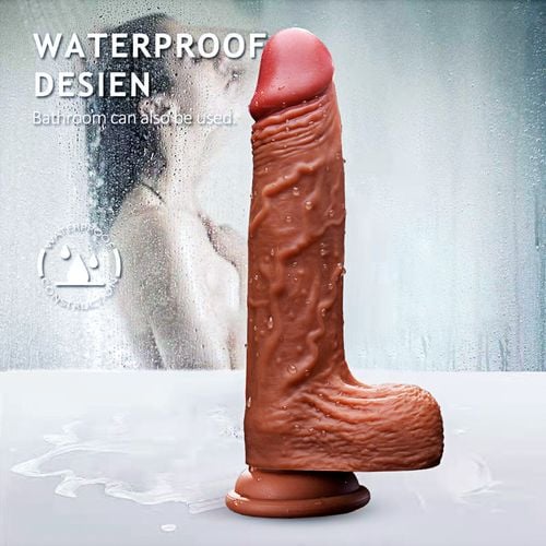 wibrator silicone, vibration 10, rotate, telescopic, heating, 21cm na Arena.pl