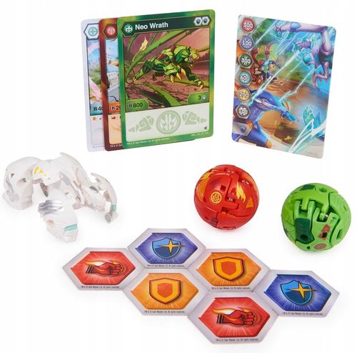 BAKUGAN Evolutions Startowy 3szt GILLATOR Ultra na Arena.pl