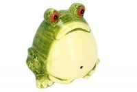 figura ogrodowa żaba 17 x 14,5 x 15,5cm czujnik ruchu