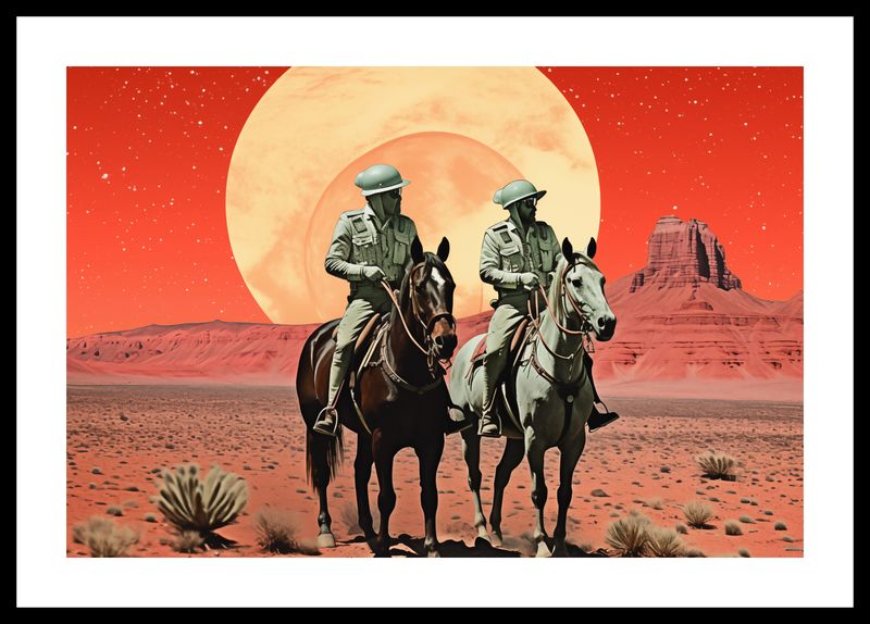 Plakat 45x30cm Patrol Kosmiczny zdjęcie 3