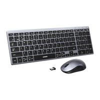 UGREEN Bezprzewodowy zestaw Klawiatura + Mysz MK552